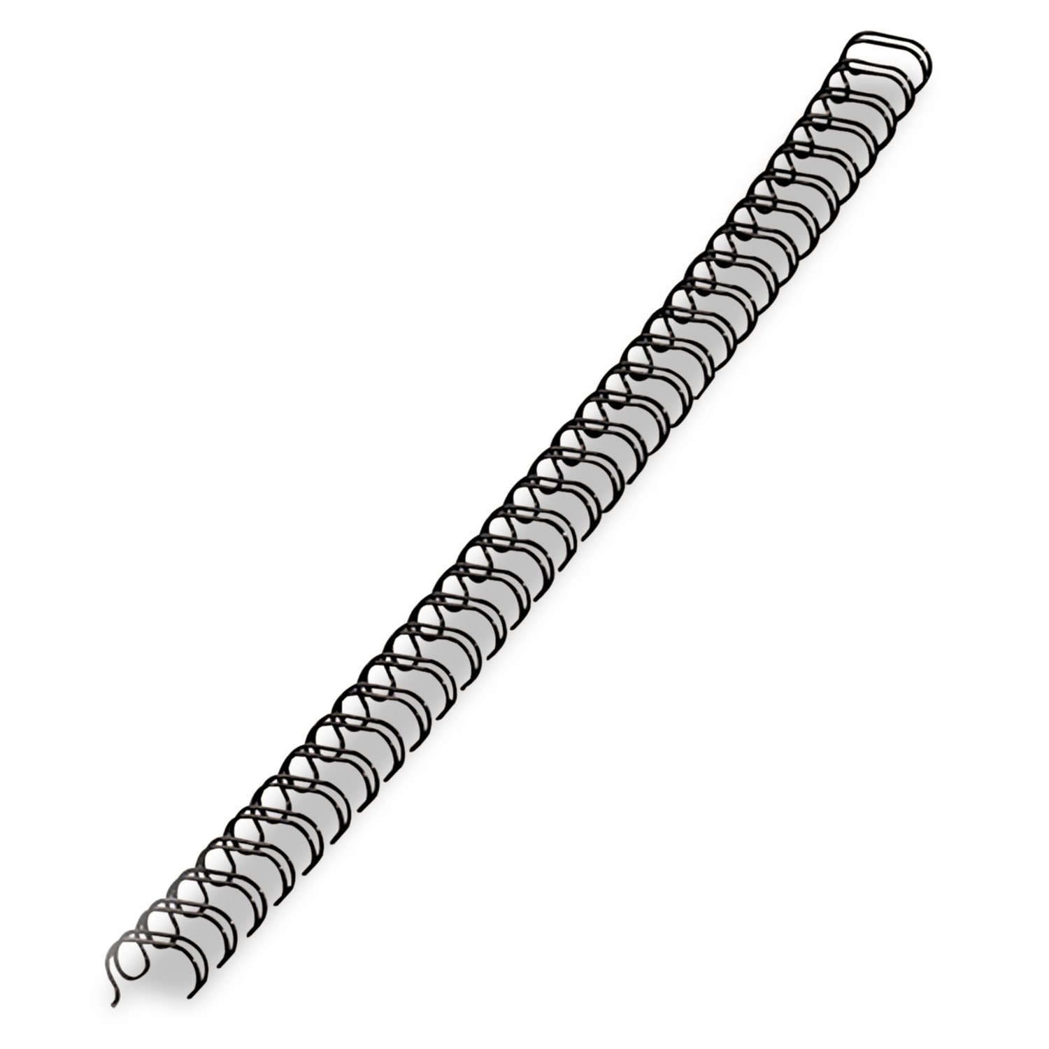 Fellowes Wire Binding Spines, 1/2 Inch Diameter, Black, 100 Sheets, 25 Pack (5255401)
