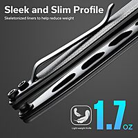 SENCUT Jubil Folding Pocket Knife D2 Wharncliffe, G10 Handle, Front Flipper