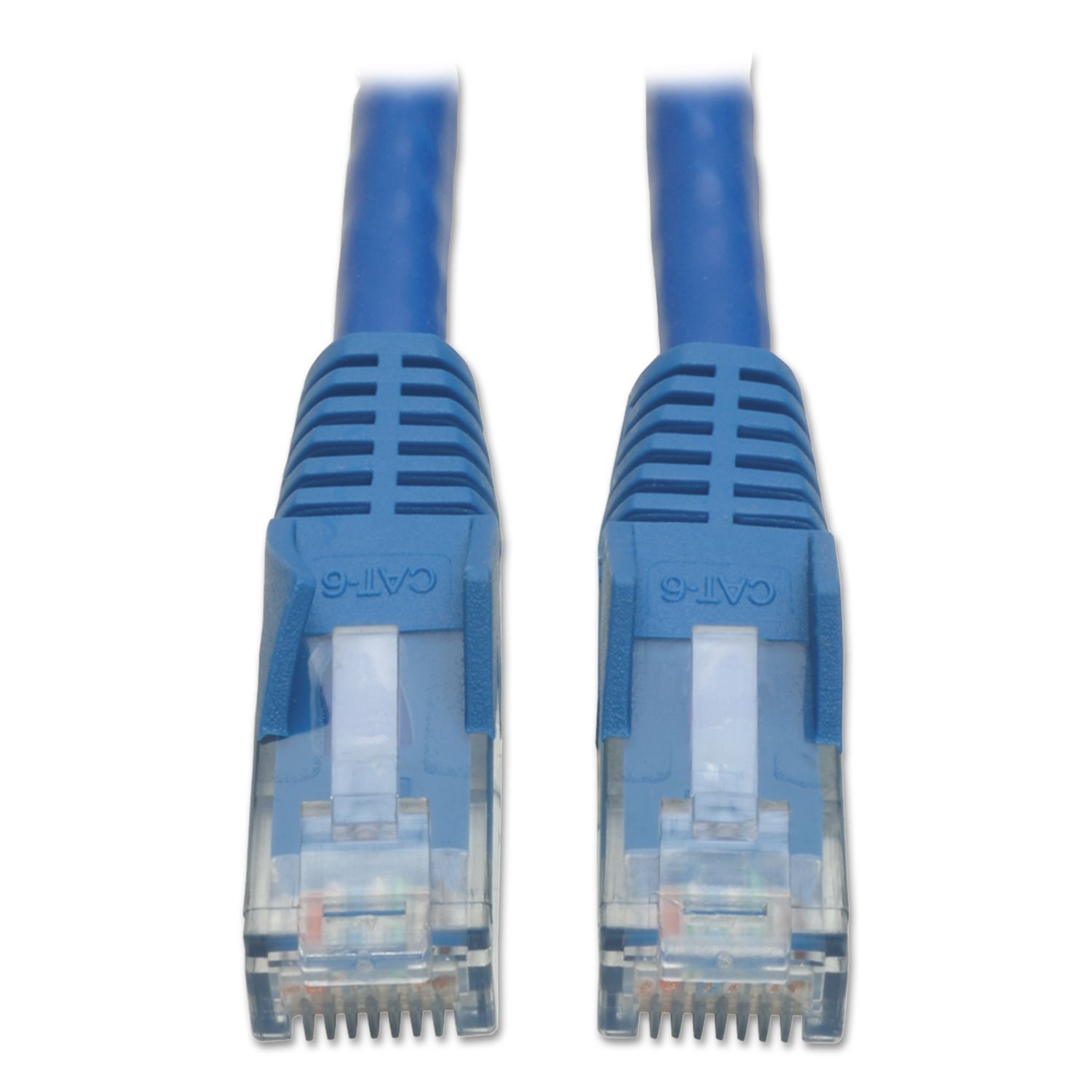 Tripp Lite Cat6 Gigabit Snagless Molded Patch Cable (RJ45 M/M) - Blue, 10-ft.(N201-010-BL) 3.05 m (10-ft.)