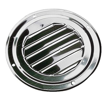 Sea-Dog Stainless Steel Round Louvered Vent - 4"
