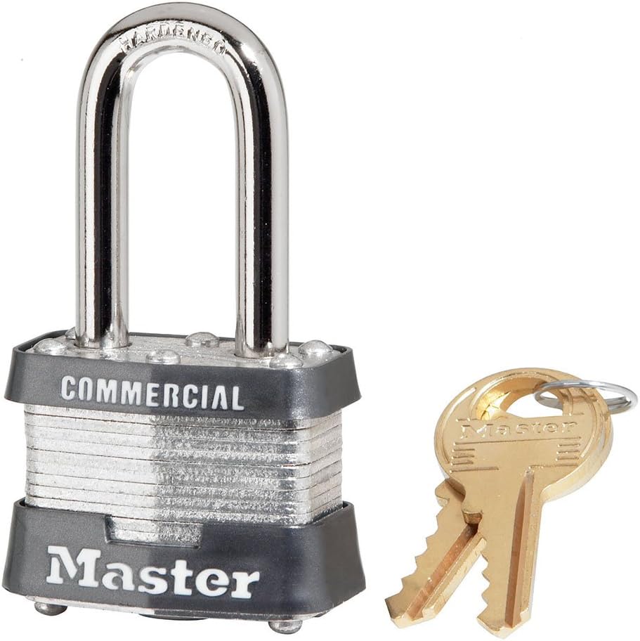MASTERLOCK CO 3KALF-3210 1-1/2"L Shackle Padlock