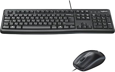 Logitech Desktop MK120 - Keyboard and Mouse Set - USB