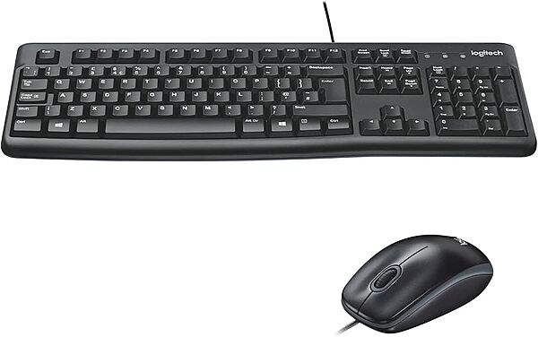 Logitech Desktop MK120 - Keyboard and Mouse Set - USB