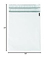 2.5 Mil Returnable Poly Mailer, 14"x17", 100 Pack
