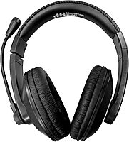 HamiltonBuhl Smart-Trek Headset || Durable Steel-Reinforced Gooseneck Mic, USB Plug