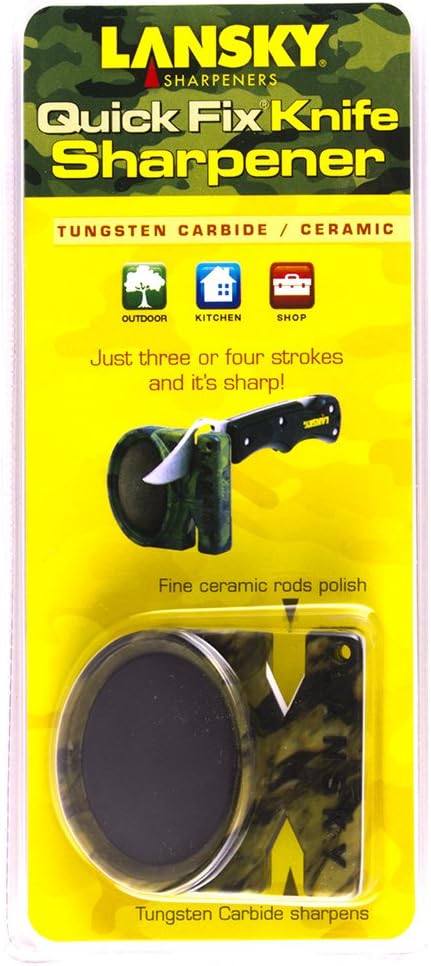 Lansky Quick Fix-Camo Pocket Sharpener LCSTC-CG