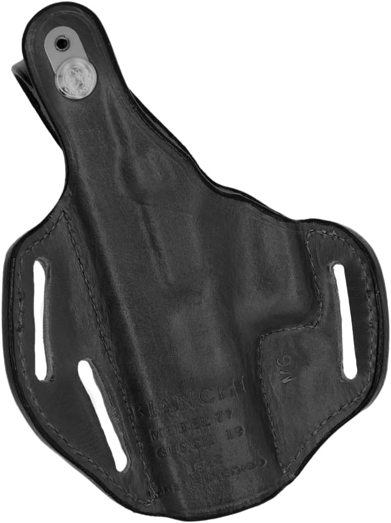 BIANCHI Model 77 Piranha Pancake-Style Leather Holster