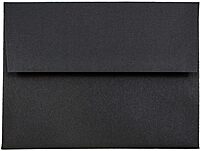 JAM PAPER Booklet Invitation Envelopes, Gummed Seal, 32-lb Linen, 30% Recycled