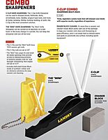 Lansky C-Clip Combo Sharpener Multi-Pack, Multicolor, one Size
