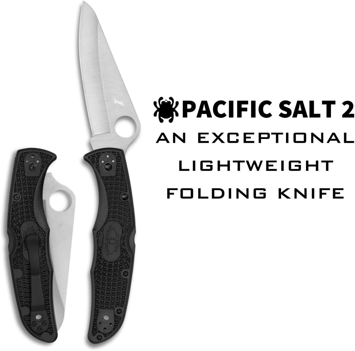 SPYDERCO Pacific Salt 2 Lightweight Folding Knife