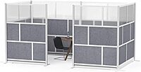Luxor Modular Room Divider Wall System Add-On Wall