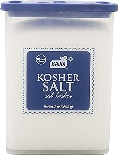 Badia, Badia Kosher Salt Sal Kosher, 226.8 gramos