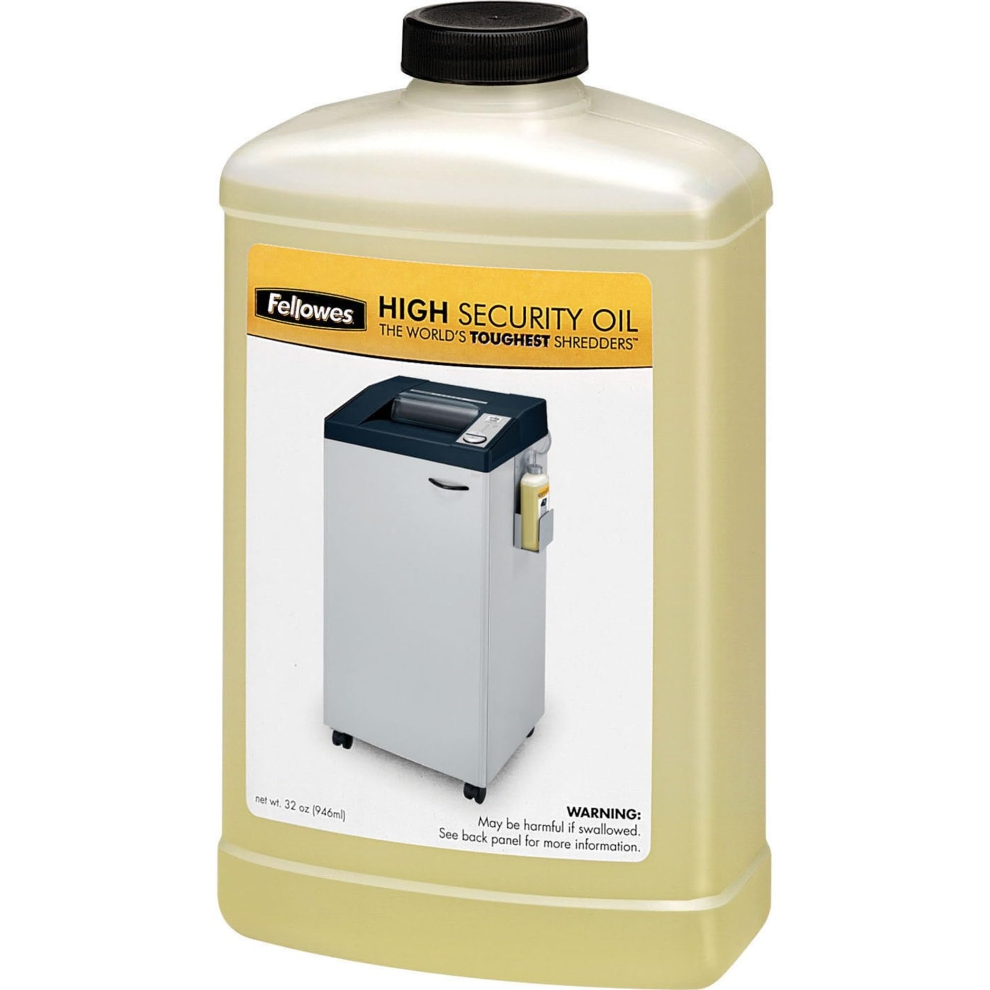 Fellowes High-Security Shredder Oil, 32 Oz (4/Carton)