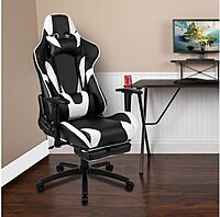 Flash Furniture X20 X30 LeatherSoft Racing Gaming Chair Ergonomic High-Back Computer Chair
