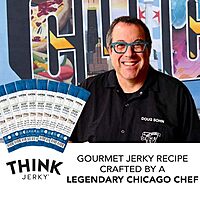 Think Jerky Original Beef Sticks, Gluten and Sugar Free, No Nitrates, Keto Paleo Friendly High Protein Low Carb Meat Snack