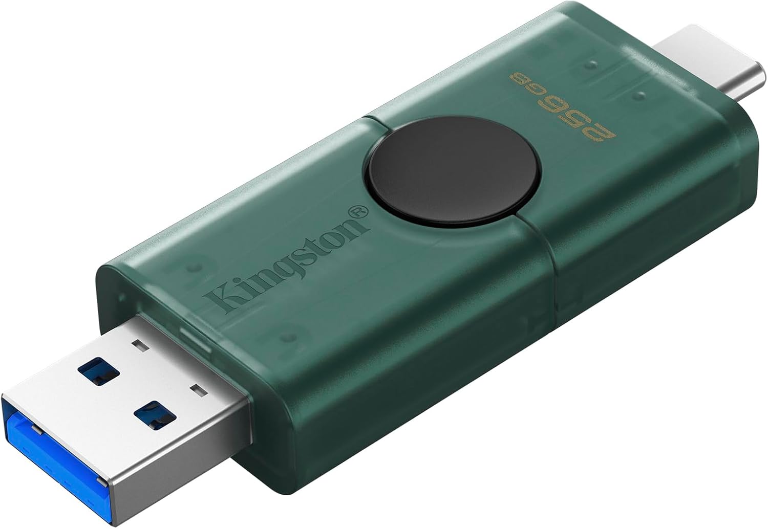 Kingston DataTraveler DuoG2 256GB Flash Drive | USB-A + USB-C 3.2 Gen 1 | DTDEG2/256GB