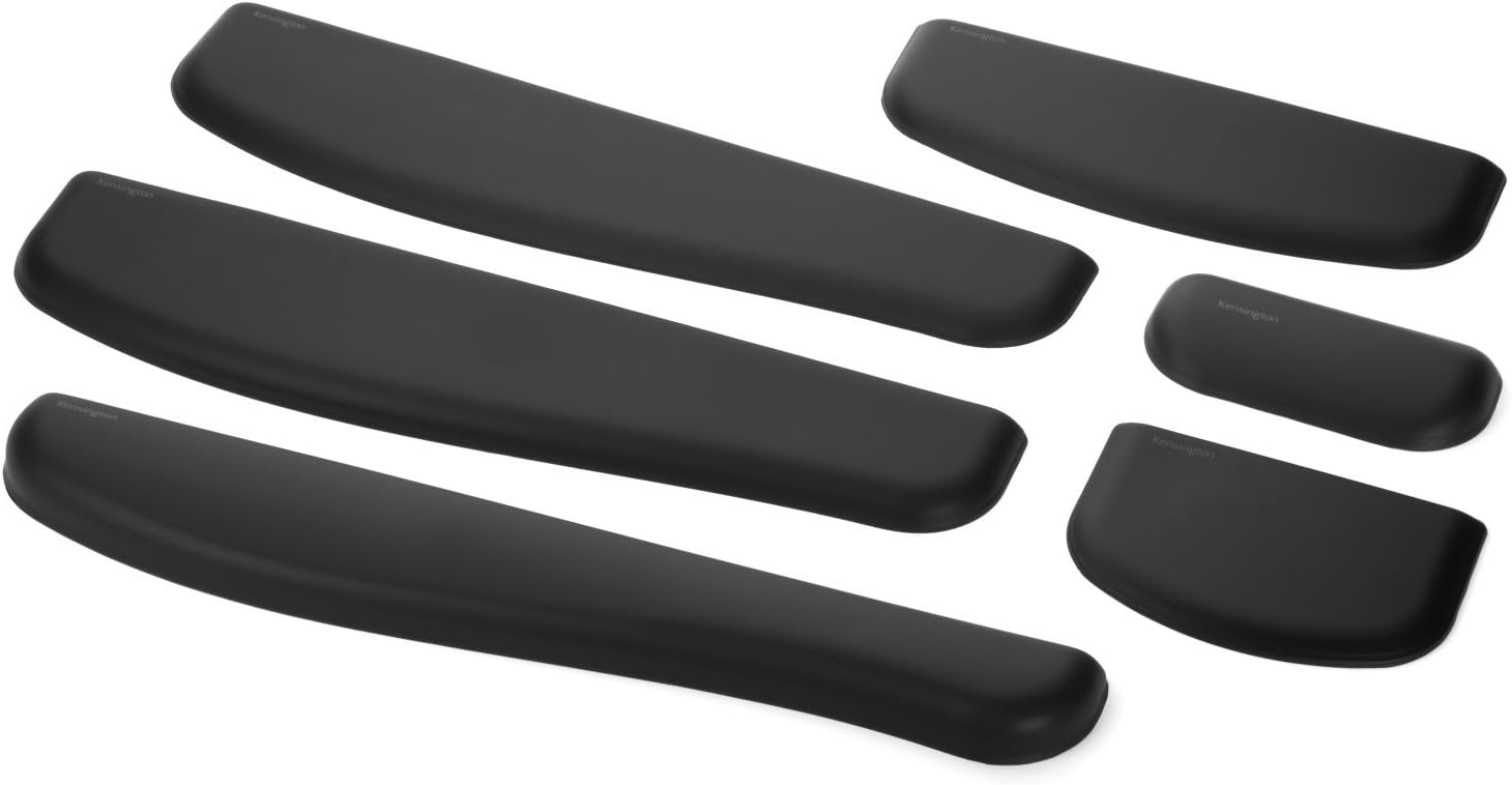KENSINGTON ErgoSoft Gel Wrist Rest for Keyboard & Mouse