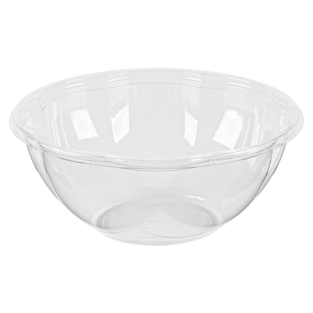 STALKMARKET Jaya 100% Compostable Clear PLA Salad Bowls & Lids
