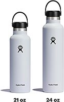 Hydro Flask Standard Mouth Insulated Stainless Steel Water Bottle with Flex Cap