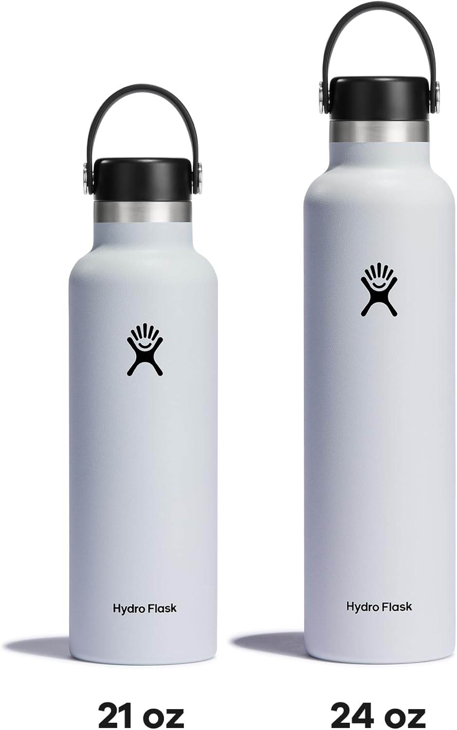 Hydro Flask Standard Mouth Insulated Stainless Steel Water Bottle with Flex Cap
