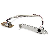 StarTech.com Mini PCIe Card - 10/100/1000Mbps RJ45 Port - IEEE 802.3 - Jumbo Frame - Network Card , TAA (ST1000SMPEX)