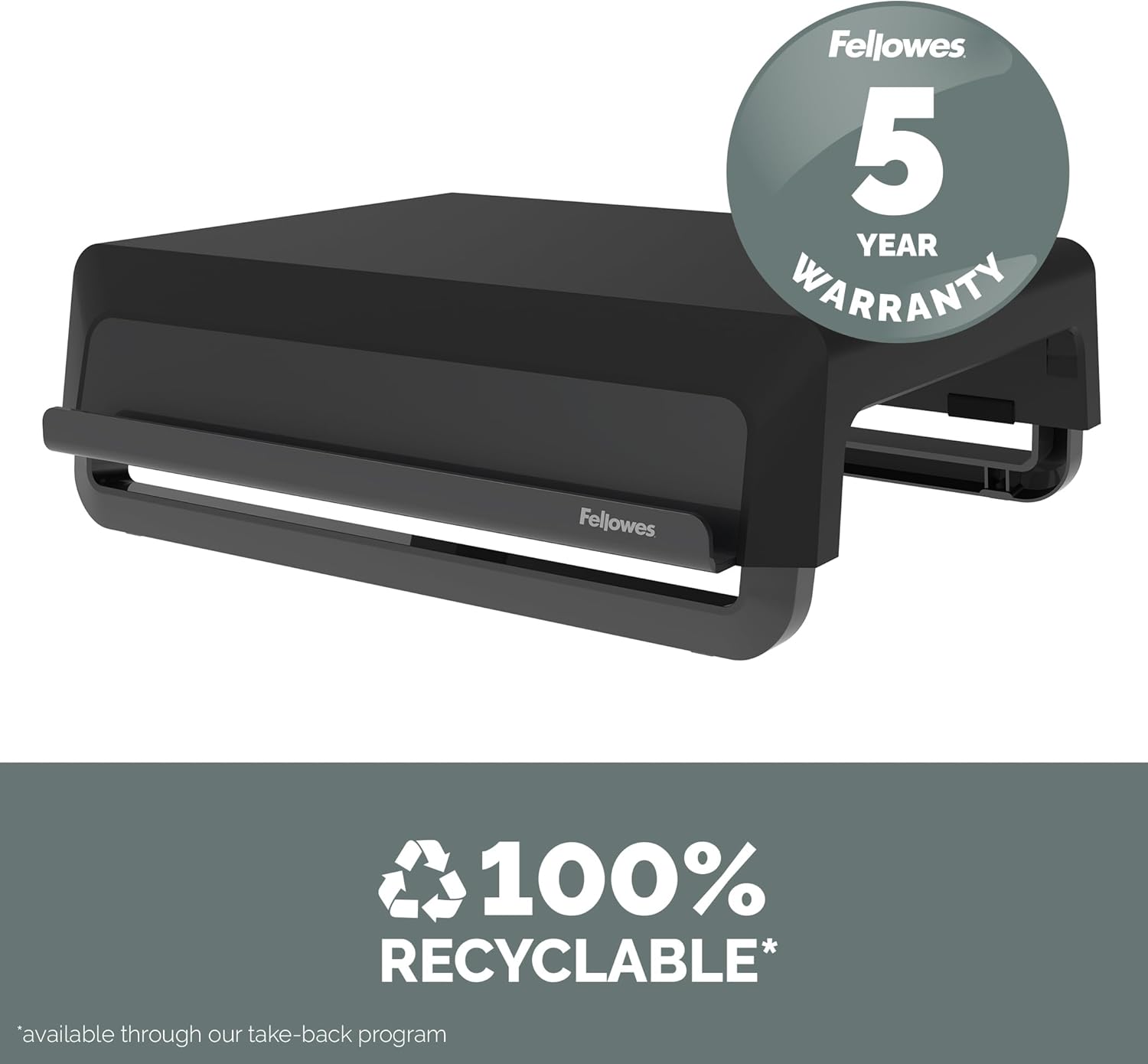 Fellowes Breyta Ergonomic Height Adjustable Stand for Monitor/Laptop