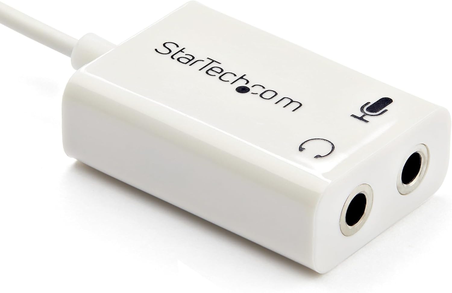 StarTech.com 4 Position Microphone and Headphone Splitter – 3.5 mm – 4 Pin / 4 Pole