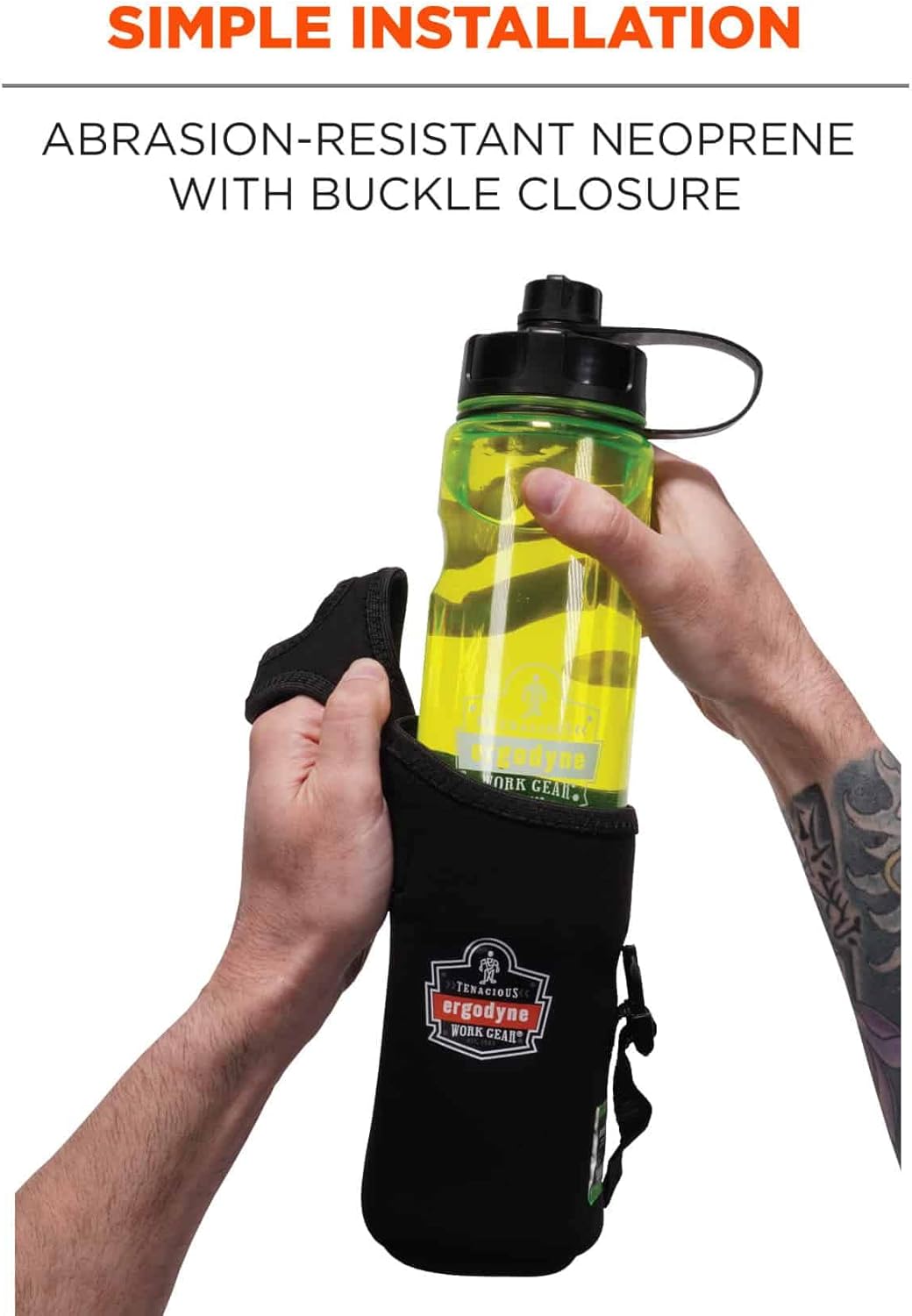 Ergodyne Squids 3775 Neoprene Can/Bottle Holder & Trap