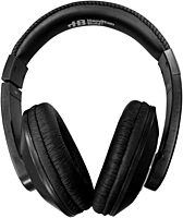 Hamilton Buhl Smart-Trek Headphone || 3.5mm TRRS Plug, Durable and Comfortable, Black (ST1BK)