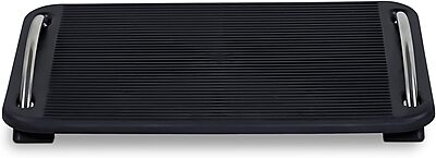 Mount-It! Tilting Footrest Under Desk | Ergonomic Office Foot Rest Adjustable | Computer Desk Foot Support | Large Platform