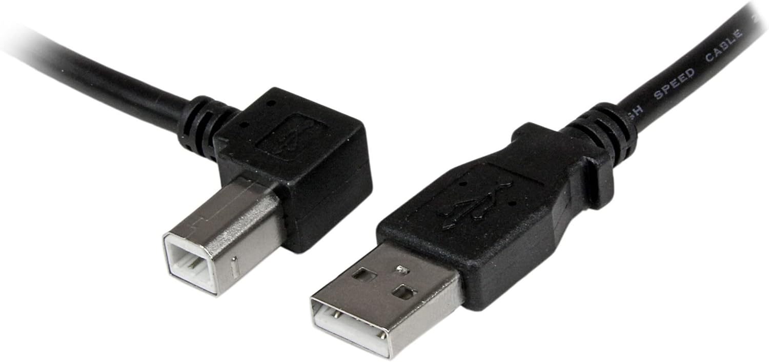 StarTech.com USB 2.0 A to Angled B Cable