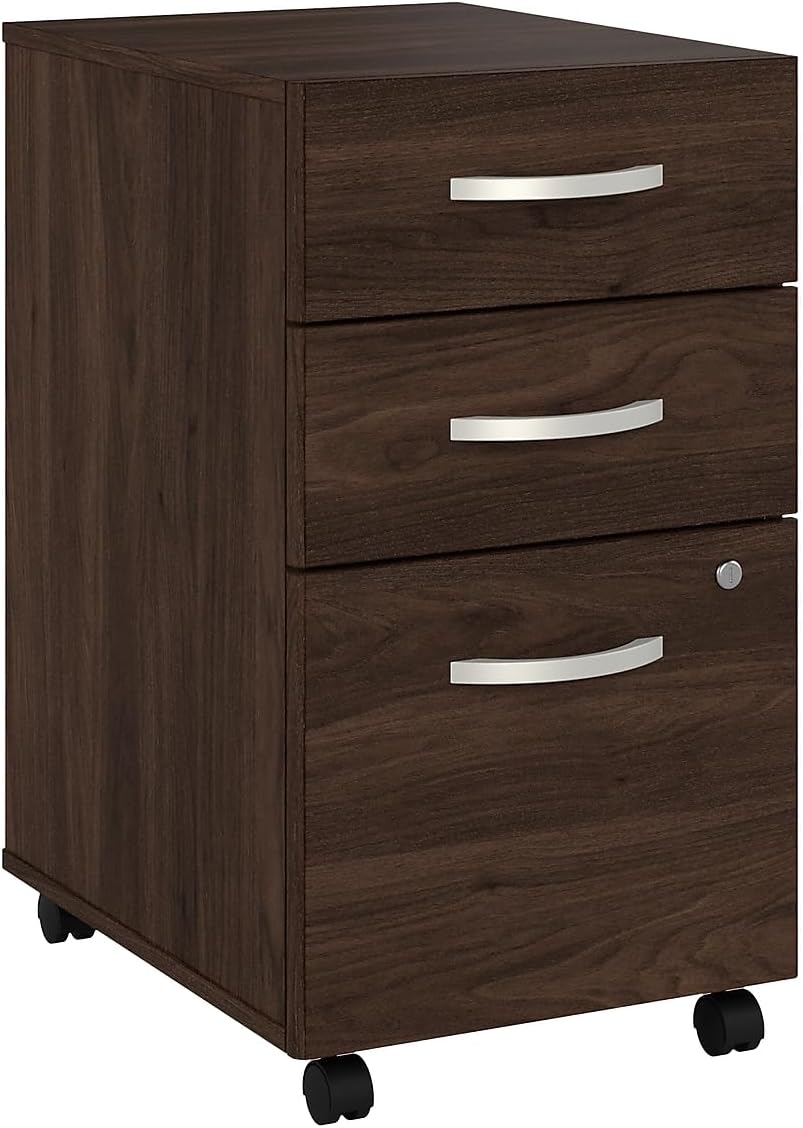 Bush Business Furniture Hybrid 3 Drawer Mobile File Cabinet