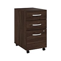 Bush Business Furniture Hybrid 3 Drawer Mobile File Cabinet