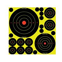 BIRCHWOOD CASEY Shoot-N-C Bull's-Eye Variety Pack Reactive Targets