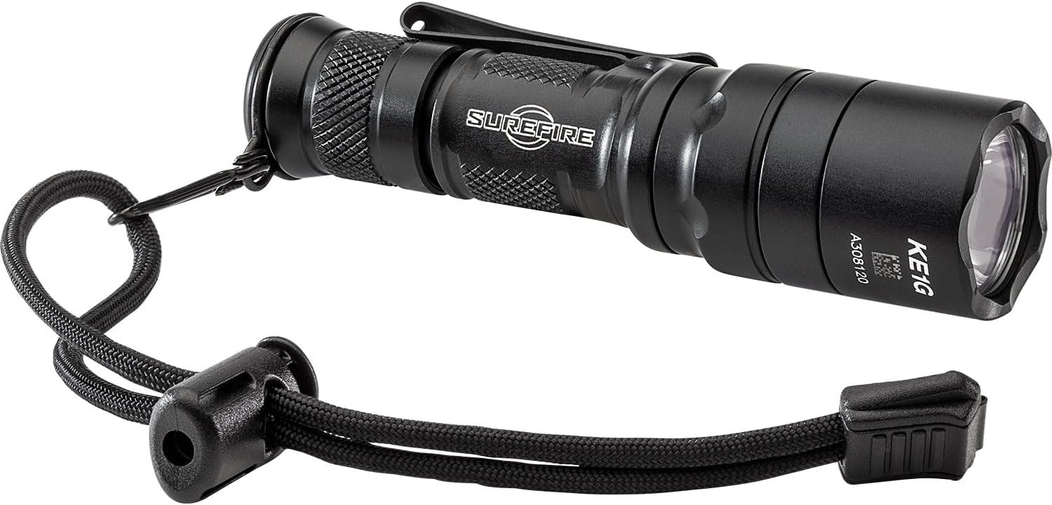 SureFire EDCL1-T Everyday Carry Light, Black (5/500 Lumens)