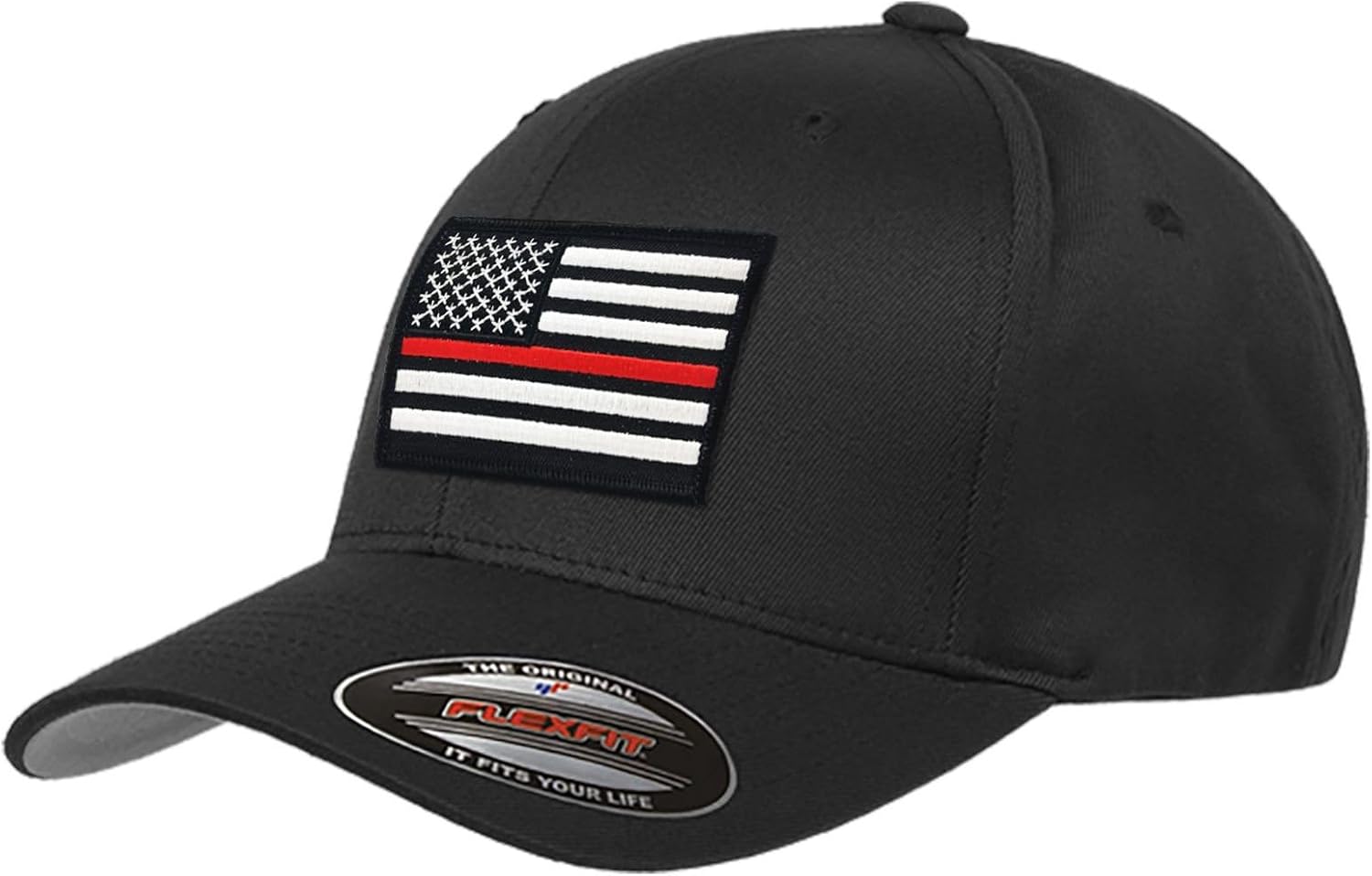 THIN BLUE LINE USA Flexfit American Flag Baseball Cap