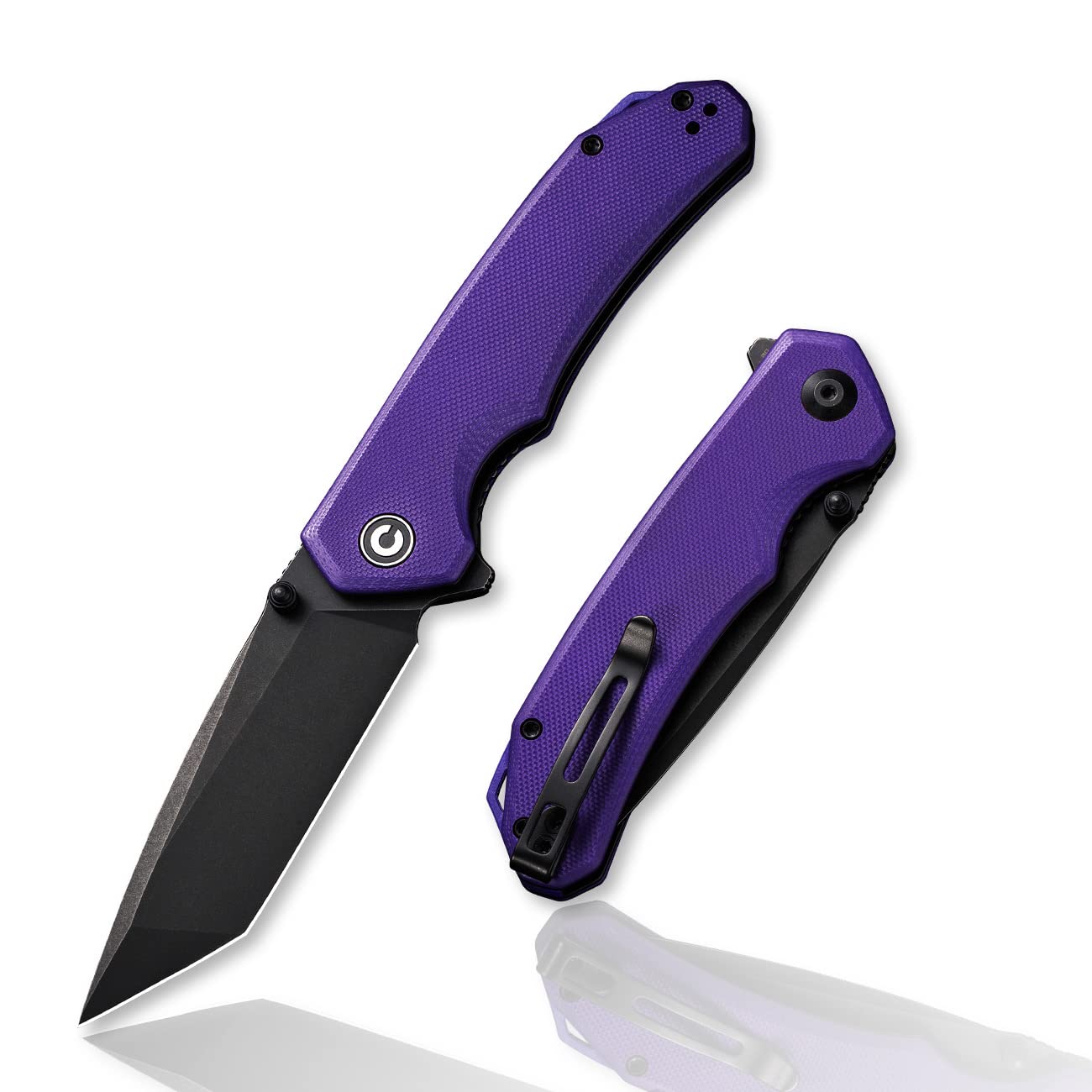 CIVIVI Brazen Folding Pocket Knife D2 Tanto Blade