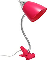 LIMELIGHTS Flossy Flexible Gooseneck Clip-On Desk Lamp