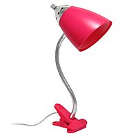 LIMELIGHTS Flossy Flexible Gooseneck Clip-On Desk Lamp