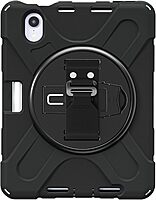 CODi Rugged Case for iPad Mini 6/iPad Mini A17 Pro | 360° Protection, Drop-Test Certified, Rotating Kickstand