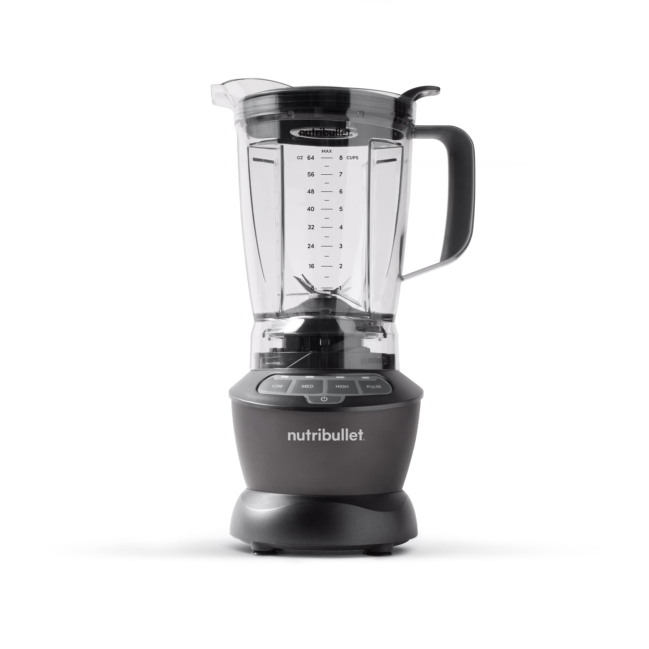 nutribullet Countertop Blender for Shakes, Smoothies, Food Prep, and Frozen Blending, 64 Ounces, 1200 Watt