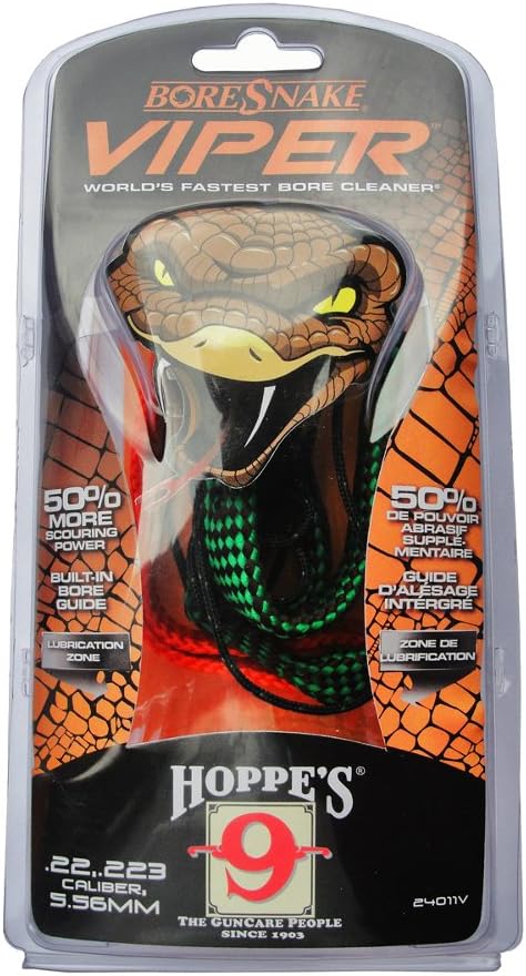 Hoppe's, Boresnake® Viper - Rifle Cleaner Boresnake Viper M-16, .22 - .223 Caliber, 5.56 Rifle
