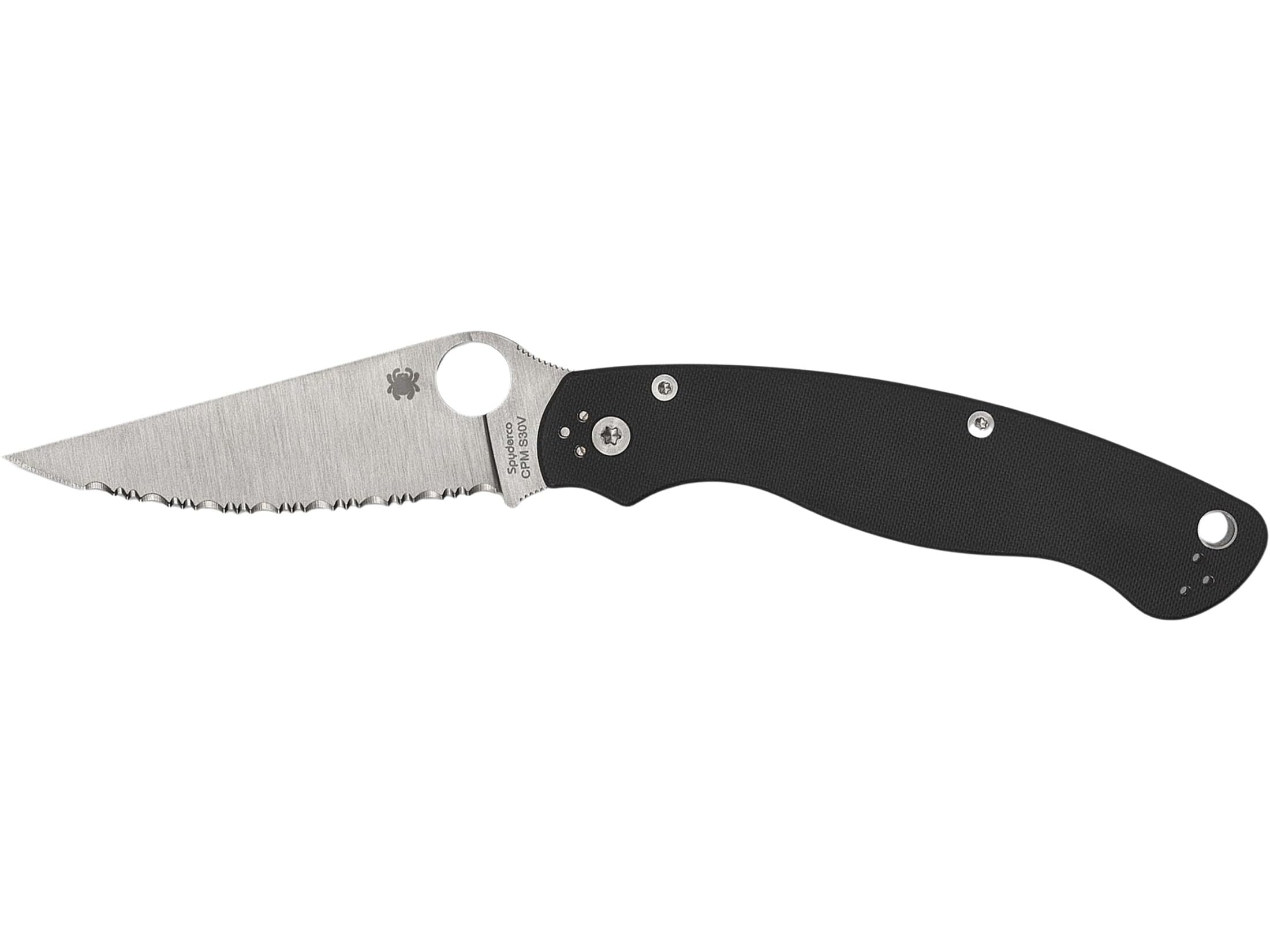 Spyderco Military 2 SpyderEdge Knife - Built for Military, First Responders and Outdoor Enthusiasts - 4-Inch Blade Length