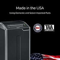 Fellowes Powershred 100% Jam Proof Continuous-Duty Strip-Cut Shredder