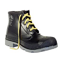 ONGUARD POLYGOLIATH 6" Steel Toe Work Boot - Size 7, Black, Polyurethane Upper, Cleated Sole