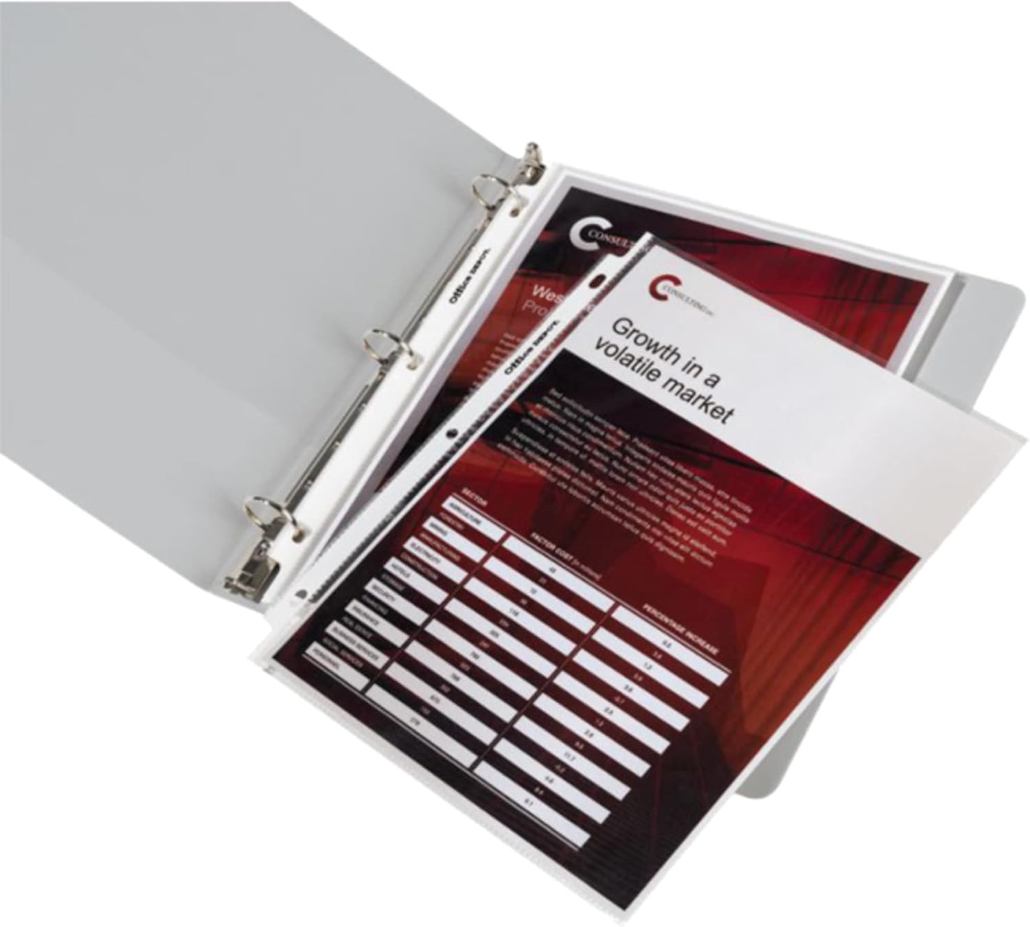 Office Depot Standard Weight Sheet Protectors, 8 1/2in. x 11in., Clear, Pack of 200, OD491694