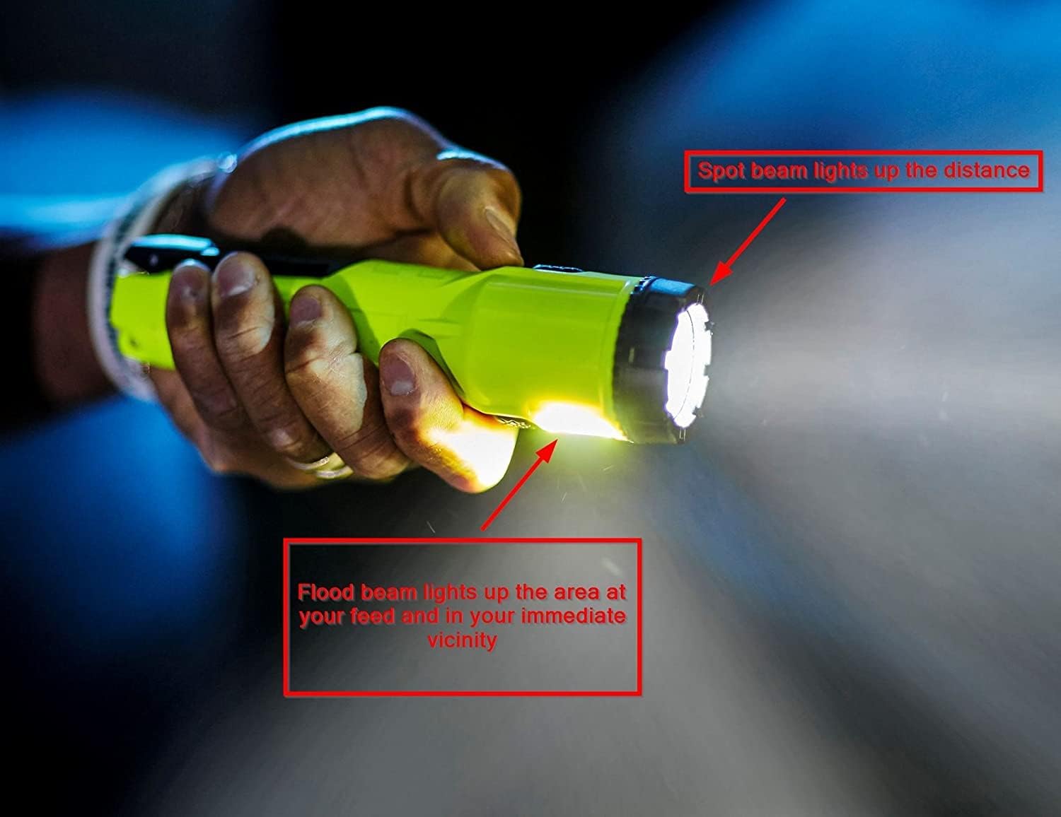 Streamlight Dualie 2AA Dual-Beam LED Flashlight with Pocket Clip and Magnetic Base