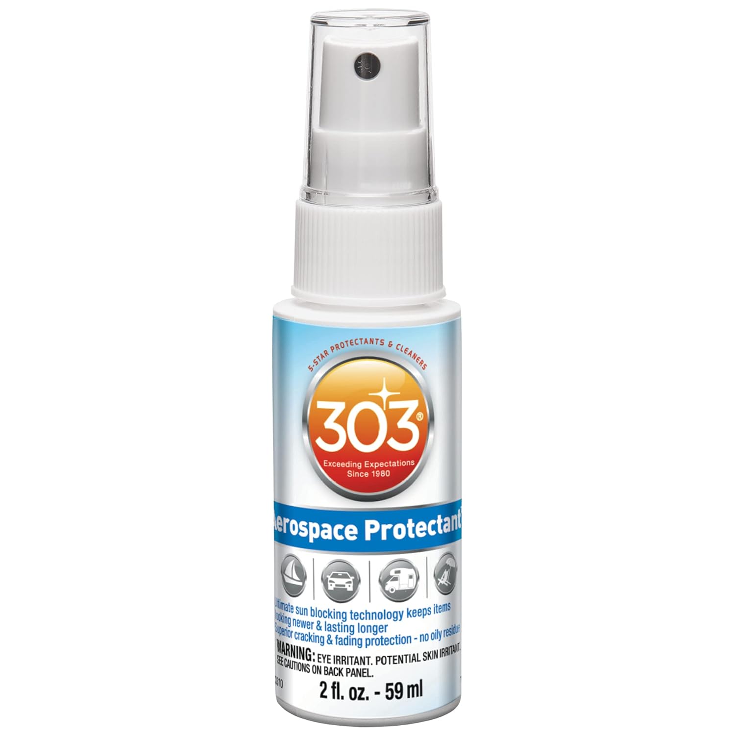 303 Products Aerospace Protectant – UV Protection – Repels Dust, Dirt, & Staining – Smooth Matte Finish