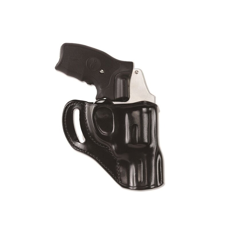 Galco Hornet Belt Leather Holster, Glock 43/Glock 43X, Right Hand, Plain, Black, HT800B