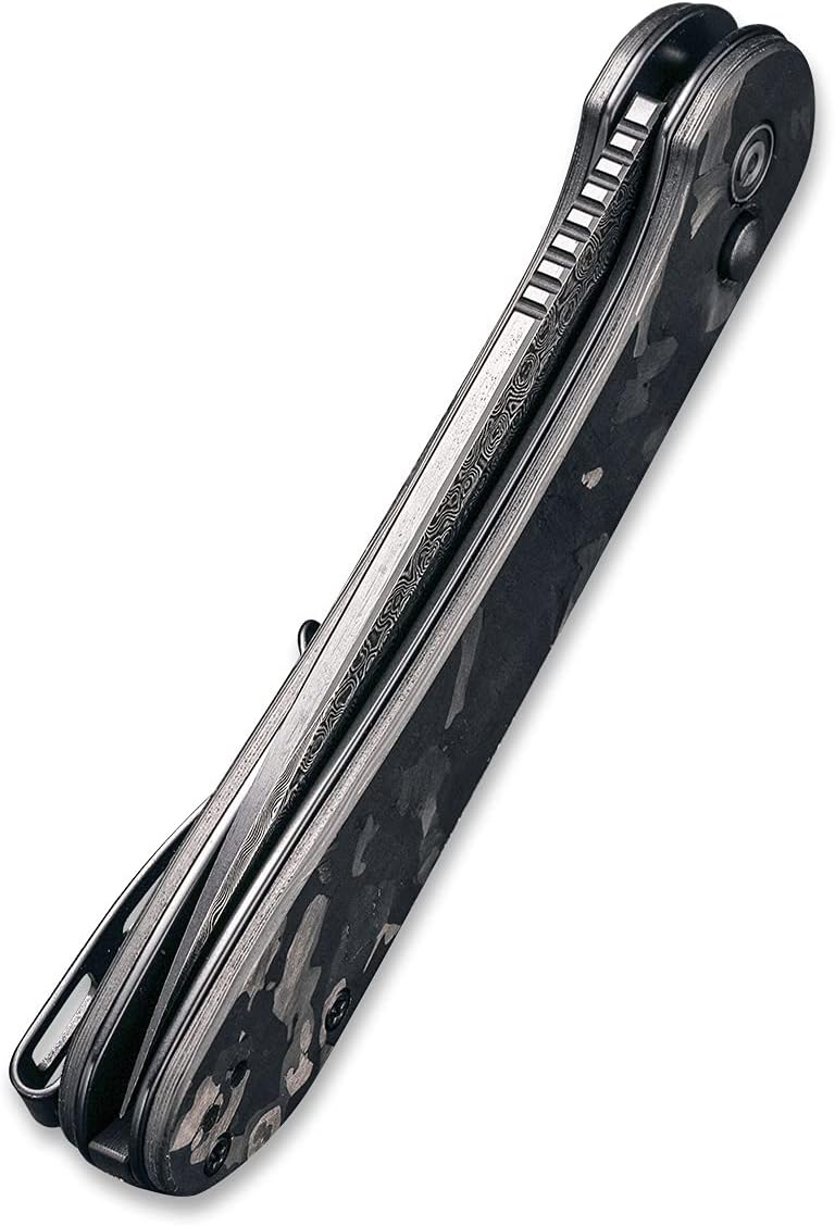 CIVIVI Elementum Pocket Folding Knife with 3.47" Blade, Button Lock